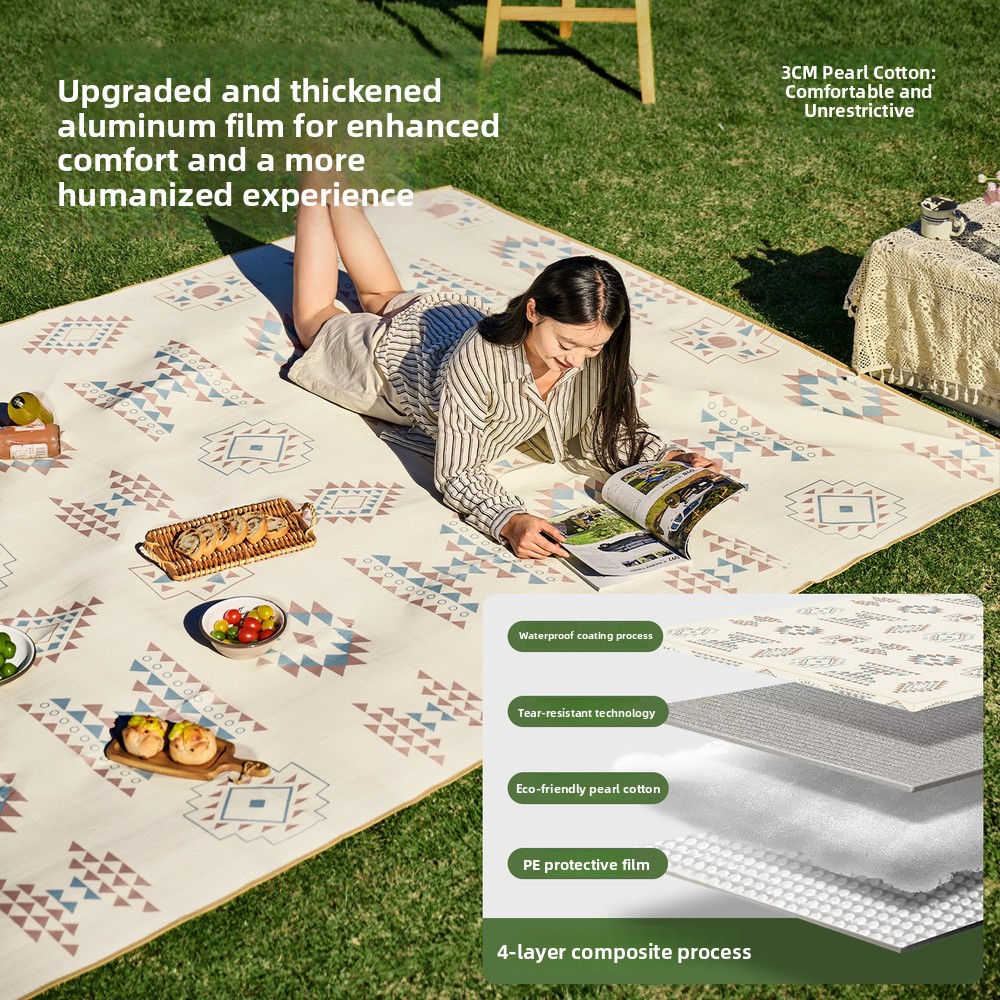 Thickened Waterproof And Dirt- - Outdoor Camping Rugs review and price