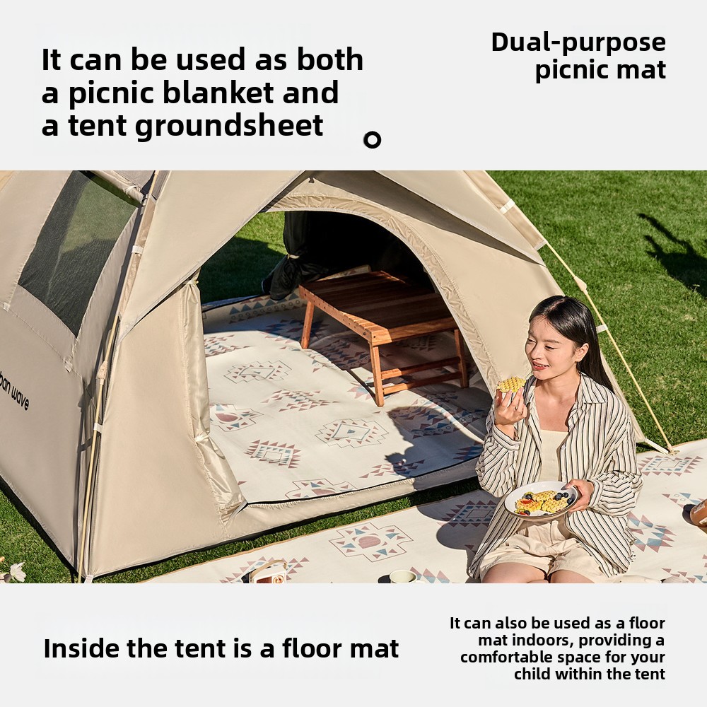 Thickened Waterproof And Dirt- - Outdoor Camping Rugs review and price