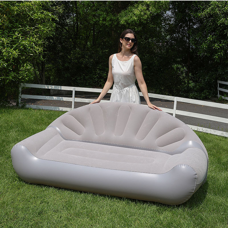 Fan Shaped Inflatable Sofa 2 P - Bed Outdoor Camping review and price
