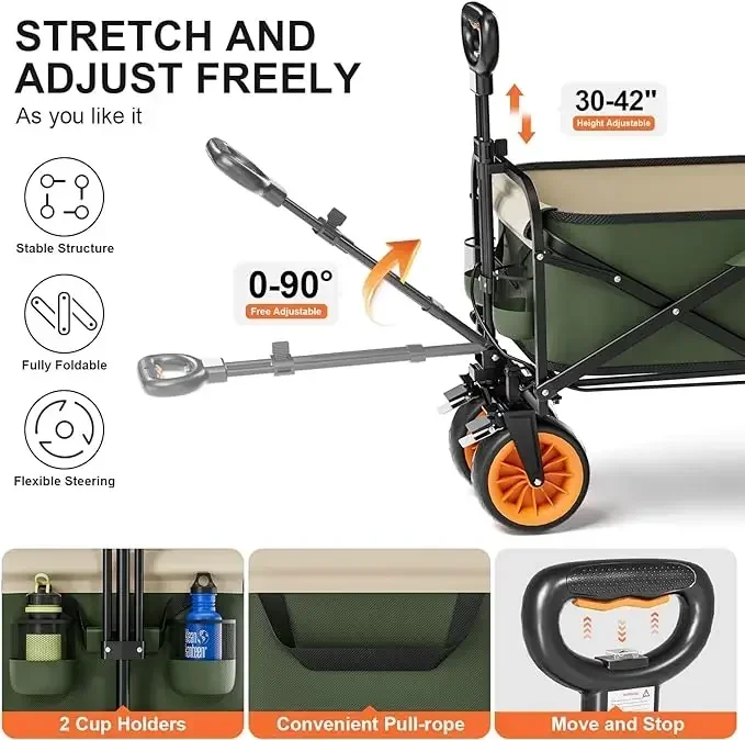 Motorized Outdoor Garden Beach - Outdoor Camping Trolley review and price