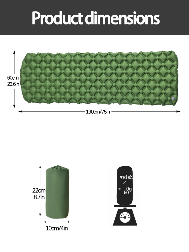 Camping Inflatable Mattress in - Bed Outdoor Camping review and price